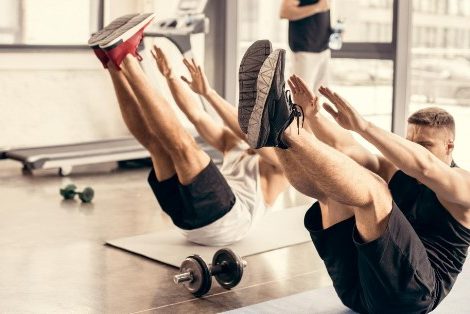 v shape workout