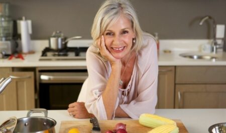 cooking age of 60 Women