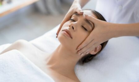 How to lose weight in your face - face massage