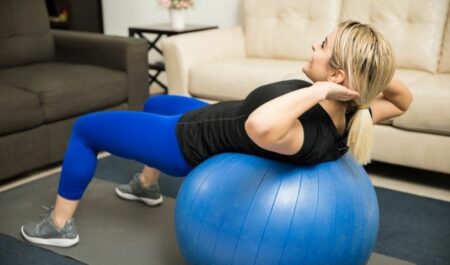 Best Home Exercise Equipment - stability ball