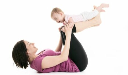 Post Pregnancy Workouts - mother yoga