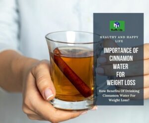 Benefits Drinking Cinnamon Water