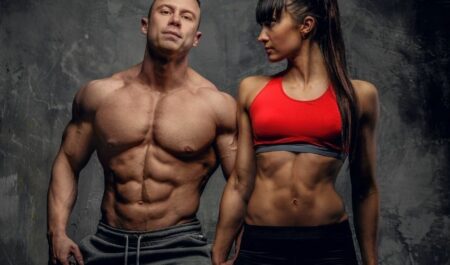 Bodybuilding Exercise and body shape