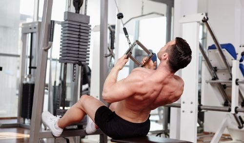 Cable Triceps Extension - Strong Arm muscles