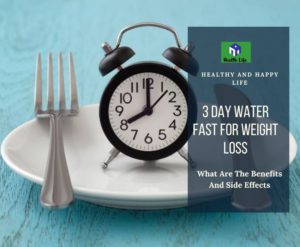 How Much Weight Will I Lose On A 3 Day Water Fast?