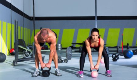 Crossfit Tabata - Kettlebell Swings workout