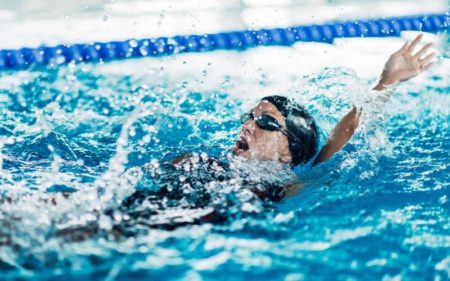 Swimming Workouts - backstroke swim