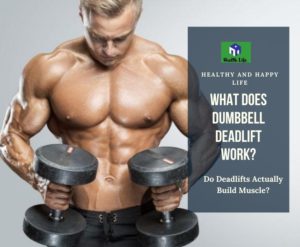 Dumbbell deadlift for weight loss