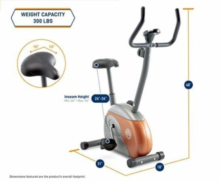 Upright Exercise Bike Marcy