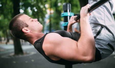 Wide Grip Pulldown - Low Bar Pull Up workout