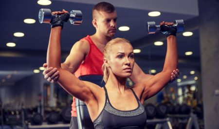 Seated Dumbbell Press - Seated Dumbbell Overhead Press