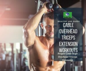 Cable Rope Overhead Triceps Extension