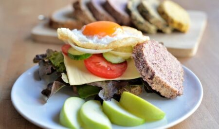 Lose 5 Pounds In A Week - egg sandwich