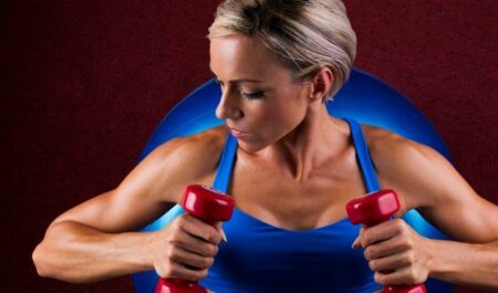 How To Lose Arm Fat Fast With Dumbbells - dumbbell workout