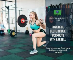 Glute Bridge With Barbell