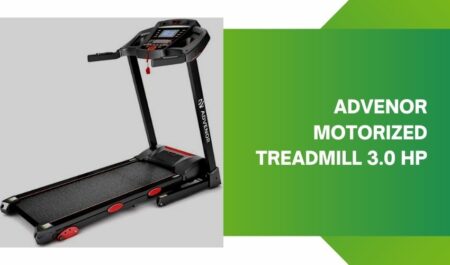 best compact treadmills -ADVENOR Motorized Treadmill 3.0 HP