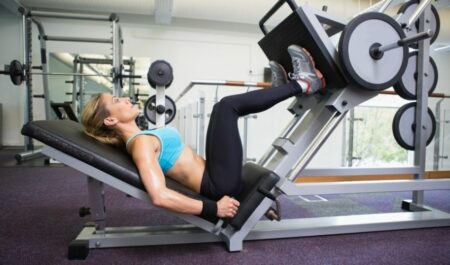 Leg Press Position - leg press workout