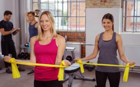 Resistance Band Exercises For Shoulders - Band pull-apart