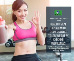 Healthy Meal Replacement Shakes