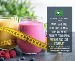 Do meal replacement shakes work for weight loss
