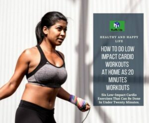 low impact cardio workouts at home