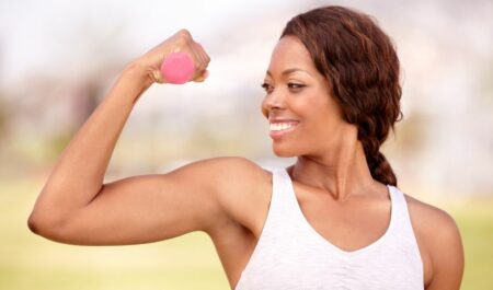 How to tone arms fast - toned arms