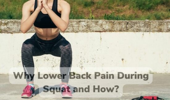 lower back pain during squat